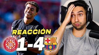 REACCIONES DE UN HINCHA al Girona vs Barcelona 14 IMPARABLES [upl. by Abott730]