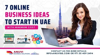 7 online Business ideas in UAE at minimum cost How to setup an online business [upl. by Okikuy]