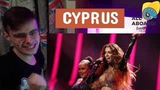 Eleni Foureira  Fuego  Cyprus Eurovision 2018 Semi Final 1 Live Reaction [upl. by Masera547]