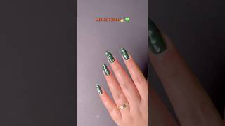 Easy NailArt Design For Mehndi💚 without tool✨💅shorts nailart nails naildesign youtubeshorts [upl. by Anahsahs991]