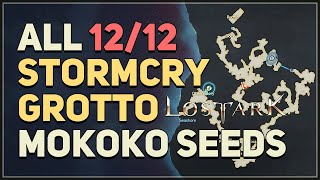 All 12 Stormcry Grotto Mokoko Seed Locations Lost Ark [upl. by Burty]