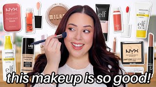 BEST DRUGSTORE MAKEUP FOR SUMMER ☀️ heatproof sweatproof  loooongwearing [upl. by Barnett137]