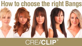 How to choose the right Bangs for your face shape [upl. by Nellahs723]