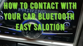 How to connect with your car clarion mobile Bluetooth or pairing [upl. by Cohin]