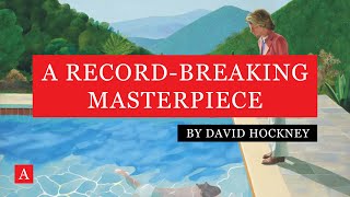 David Hockneys portrait of an artist The story behind a recordbreaking masterpiece  Art insights [upl. by Ymer]