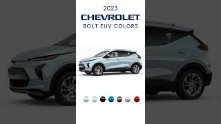 2023 Chevrolet Bolt EUV Colors [upl. by Lorita459]