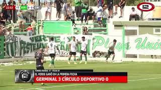 Federal quotAquot  Germinal 3 Círculo Deportivo 0 [upl. by Swift]