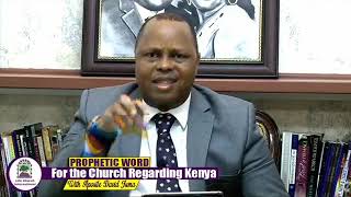 PROPHETIC WORD FOR THE CHURCH REGARDING KENYA BY APOSTLE DAVID JUMA FRI 10TH 2020 [upl. by Crispa]