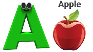 The ABC Phonic Song  Toddler Learning Video  quotA is for Apple a a Apple B is for Baby b b Babyquot [upl. by Spiro]