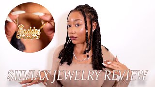 CUSTOMIZED JEWELRY REVIEW  Silviax [upl. by Ahsuatan]