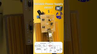 Variable Power Supply using LM317 [upl. by Teerell440]