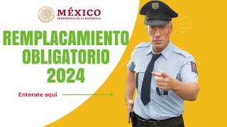 🚗¡NO LO OLVIDES Emplacamiento Obligatorio en México 2024 [upl. by Hayidan]