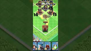 MAX Log Launcher VS ALL Level Cannons  Can Cannons Survive  Clash of Clans [upl. by Sivek310]