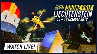 DCL Drone Grand Prix Liechtenstein 2019 Race 1 Live [upl. by Larochelle]