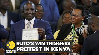 Kenya Presidential Elections William Ruto declared winner amid dispute  World News  WION [upl. by Dwinnell]