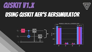 Using Qiskit v1x  Part 4  Qiskit Aers AerSimulator [upl. by Ardnosal938]