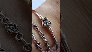 PANDORA 2024 BRACELET AND ETERNITY CIRCLE CHARM [upl. by Joya]