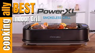 Indoor Grill Best Power XL Smokeless Electric Indoor Removable Gril Review [upl. by Eentroc]