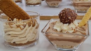 2 POSTRES PARA NAVIDAD LISTOS EN 10 MINUTOS ¡SORPRENDENTES🤩  DULCES DE NAVIDAD  NAVIDAD [upl. by Sito57]