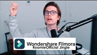 RoomieOfficials Wondershare Filmora Jingle [upl. by Yelime]