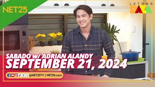 Lutong Daza with Adrian Alandy  September 21 2024 [upl. by Belier288]