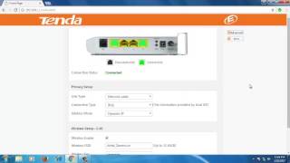 How to Configure Tenda D151 Wireless ADSL Router as Access Point [upl. by Zucker58]