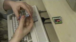 AMIGA 600 1200 A600 A1200 ADF XXL KIT IDE 2 CF4GB PCMCIA 2 CF05GB HOW TO INSTALL [upl. by Hach]