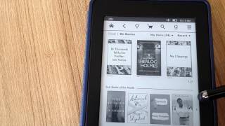 Kindle  ekitap Silme ekitap cihazdan nasıl silinir kaldırılır Delete ebook [upl. by Anaeel]