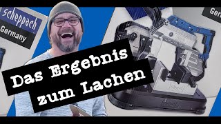 Scheppach Metallbandsäge MBS 1200 Ganz ehrlich diese Säge ist Werkzeugtest  Tooltest [upl. by Liagibba]