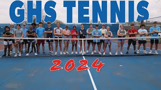 GHS Tennis 2024 [upl. by Atiugram]