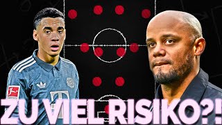 Die riskanteste Taktik der BundesligaGeschichte So funktioniert der FC Bayern unter Kompany [upl. by Giffy]