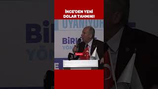 Muharrem İnceden yeni dolar tahmini quotSeçimden sonra dolar 60 lira olacakquot dolar [upl. by Oizirbaf]