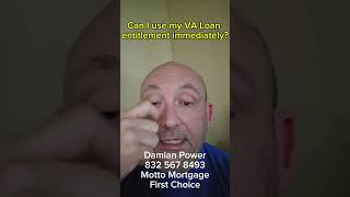 VA Loan entitlement MottoMortgageFirstChoice englishcowboymortgage VALoans valoanentitlement [upl. by Ardnuasal]