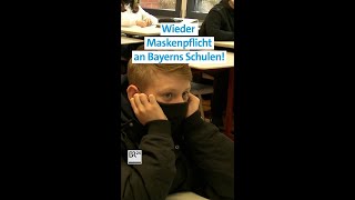 Bayern Nach den Herbstferien wieder Maskenpflicht am Platz  BR24  Shorts [upl. by Niwrud958]