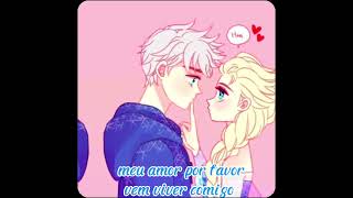 jelsa Edit youtubeshorts fy casal cuteshorts elsa jack frozen riseoftheguardians naoflopa [upl. by Nauqahs]