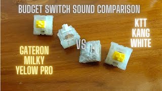 Gateron Milky Yellow PRO Linear on EPOMAKER TH80 Pro [upl. by Rhody]