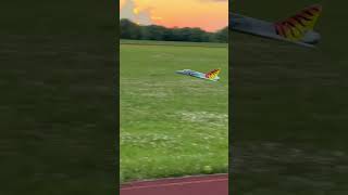 High Alpha RC Jet Maneuver Just Inches Off The Ground [upl. by Ifen586]