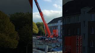 KRANDIENST SCHULZ  LEBHERR LTM 145081 1 Einsatz Teil 1 [upl. by Anial]