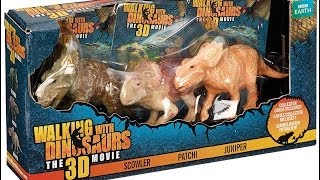 Walking with Dinosaurs 3D Mini Figure Three Pack  Facebook Giveaway [upl. by Annohsat]