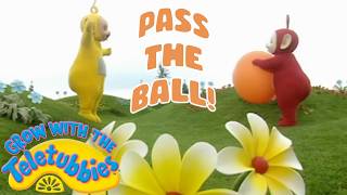 Teletubby Exercise Learn to Throw a Ball  Toddler Learning  Grow with the Teletubbies [upl. by Bertila]