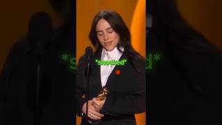 Billie Eilish Wins an Oscar 🏆❤️ [upl. by Lawtun]