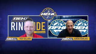 AEHL Rinkside Season Premiere New Commissioner Aaron Rawlake on Exciting Changes for 202425 [upl. by Ylurt]