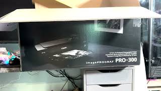 Unboxing amp Review Canon imagePROGRAF PRO300  The Ultimate Pro Photo Printer [upl. by Newbold]