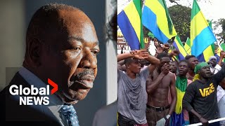 Gabon coup Military puts president under house arrest after disputed election result [upl. by Stricklan9]