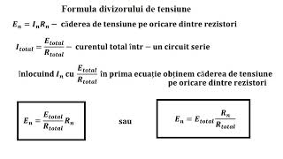 Circuite divizoare de tensiune [upl. by Edak]