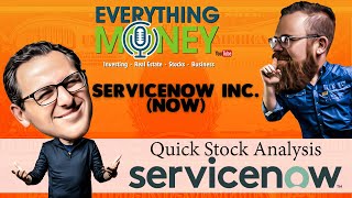 ServiceNow Inc NOW  Quick Stock Analysis [upl. by Laniger]