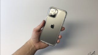 Otterbox Symmetry CLEAR Case Unboxing and Review iPhone 12 Pro Max [upl. by Pence579]