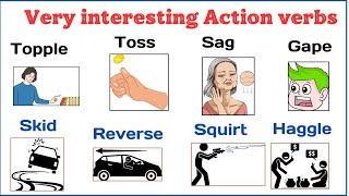 Lesson 81 Very Interesting Action verbs that you must learnenglishvocabulary [upl. by Tirreg]