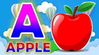 Phonics Song 2 with TWO Words in 3DA For Airplane  ABC Alphabet Songs with Sounds for Children580 [upl. by Alyosha980]