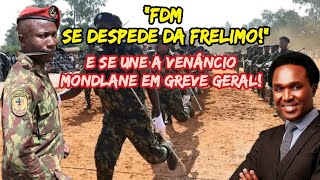 quotFDM Rompe com a Frelimo e Se Une a Venâncio Mondlane em Greve Geral Históricaquot [upl. by Stochmal]